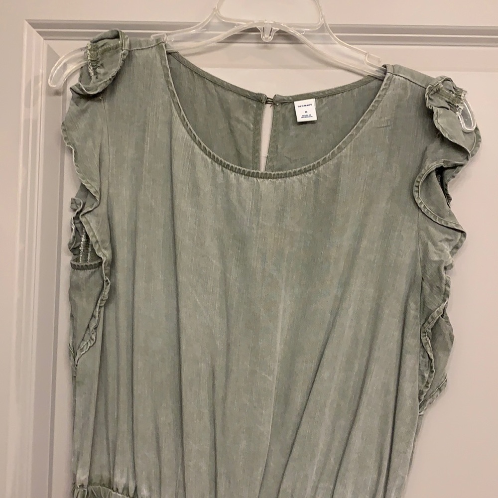 Old navy jumpsuit olive green size Medium